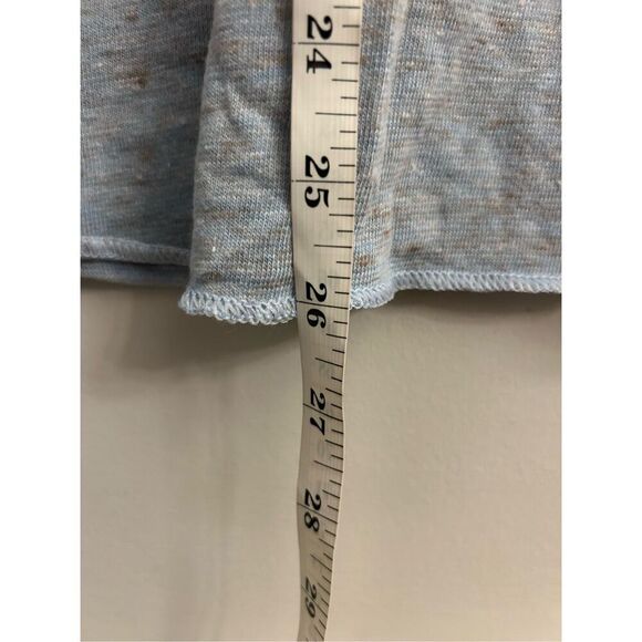 Pure Barre Heather Blue Tank Top sz M super soft athletic workout yoga Pilates - Picture 6 of 7